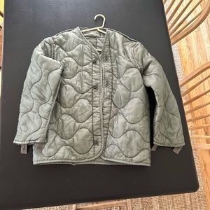 Vintage military liner jacket
